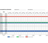 Munkaidőkeret nyilvántartás minta