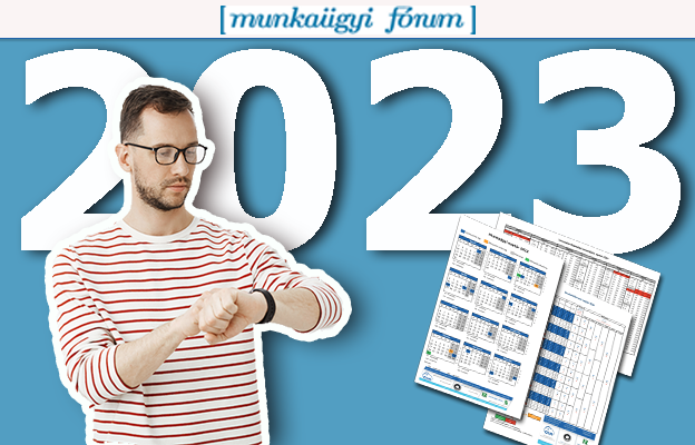 Mikor jönnek a 2023-as évi munkaügyi segédanyagok?