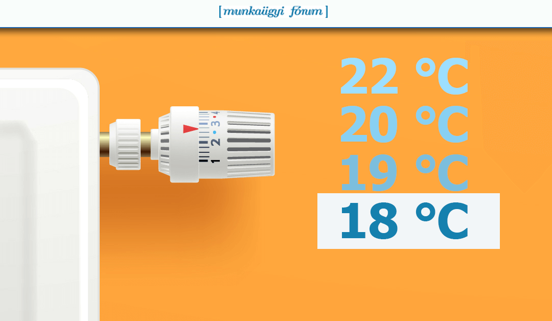 Munkavégzés 18 Celsius-fokon