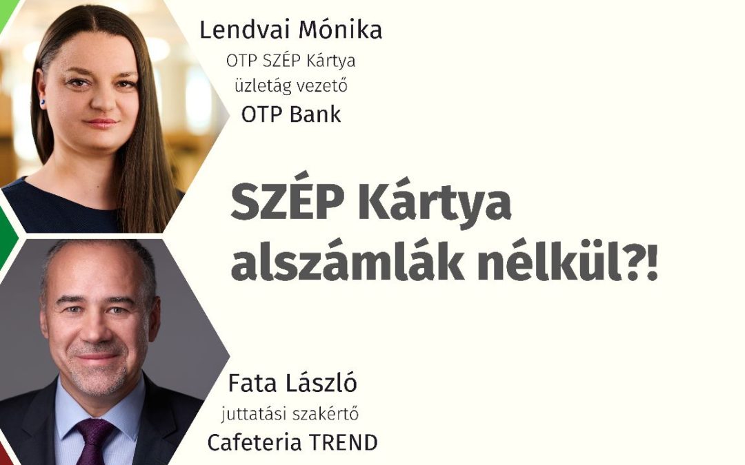 BeneFits LIVE: SZÉP Kártya alszámlák nélkül