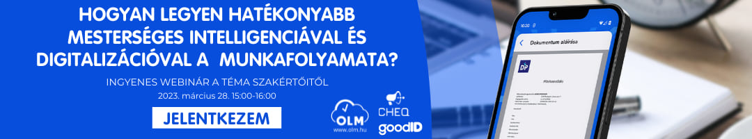 Hogyan legyen hatékonyabb mesterséges intelligenciával és digitalizációval a munkafolyamata- ingyenes-webinarium