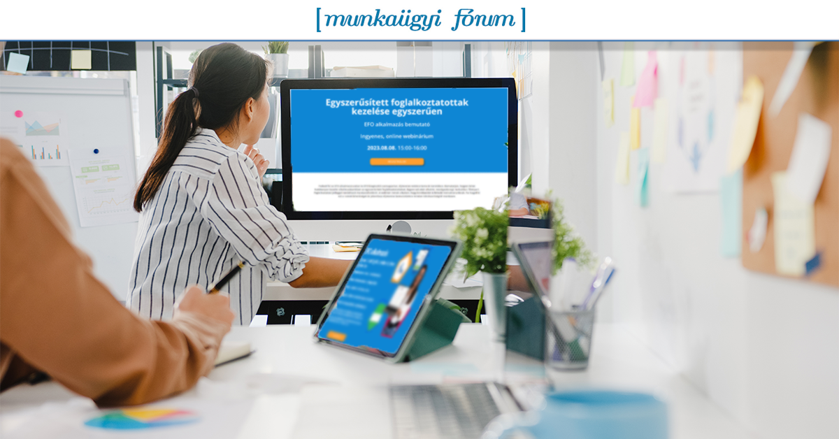 Egyszerűsített foglalkoztatottak kezelése egyszerűen ingyenes webinárium - Munkaügyi Fórum