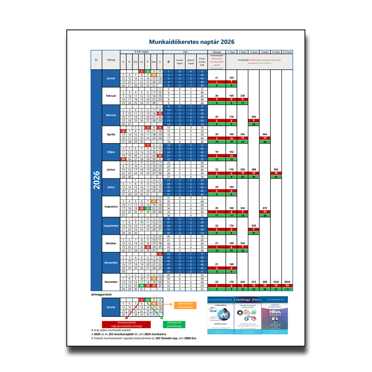 munkaidokeretes-munkaugyi-naptar-termekkep-2026-munkaugyi-segedanyagok Munkaidőkeretes munkaügyi naptár ingyenesen letölthető 2026